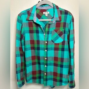 NWOT! Boys XL (16) Vibrant Long Sleeve Button Down Shirt! Never Worn! STUNNING!